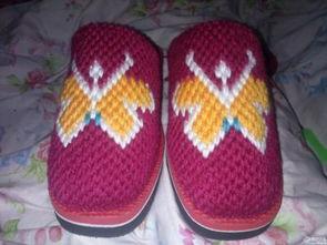 绒线成人拖鞋的织法视频,轻松掌握温暖居家鞋款